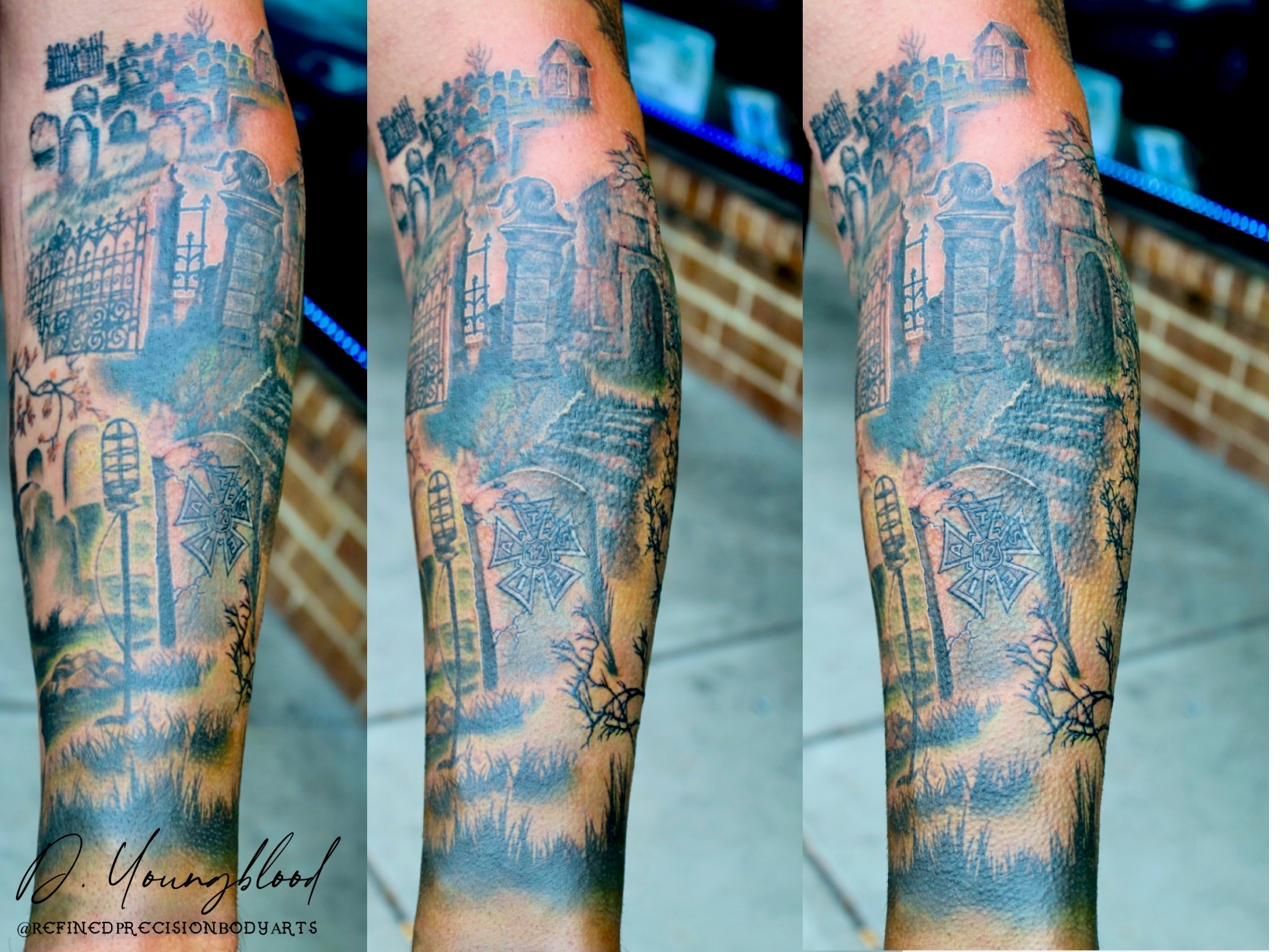 Graveyard sleeve — view 2