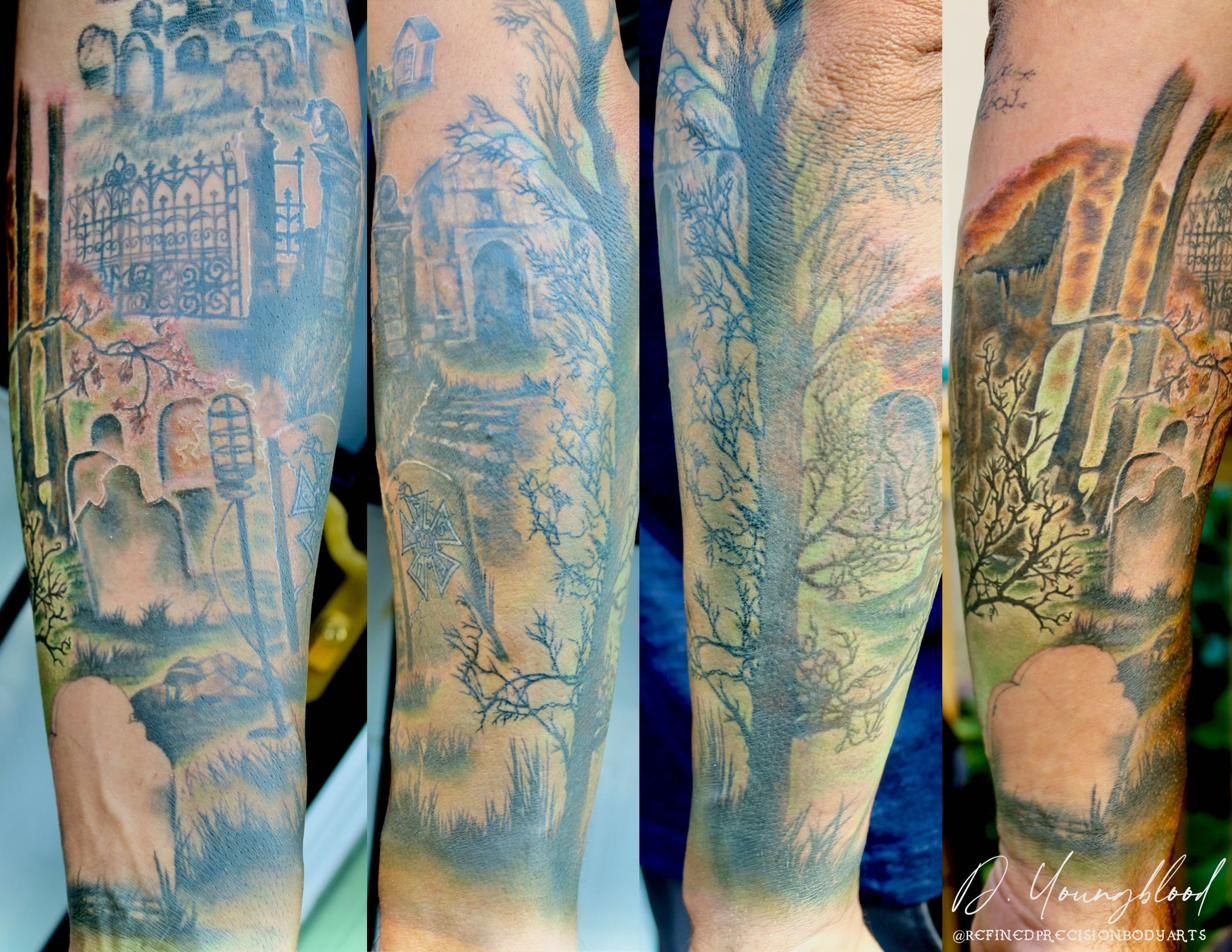 Graveyard sleeve — view 3