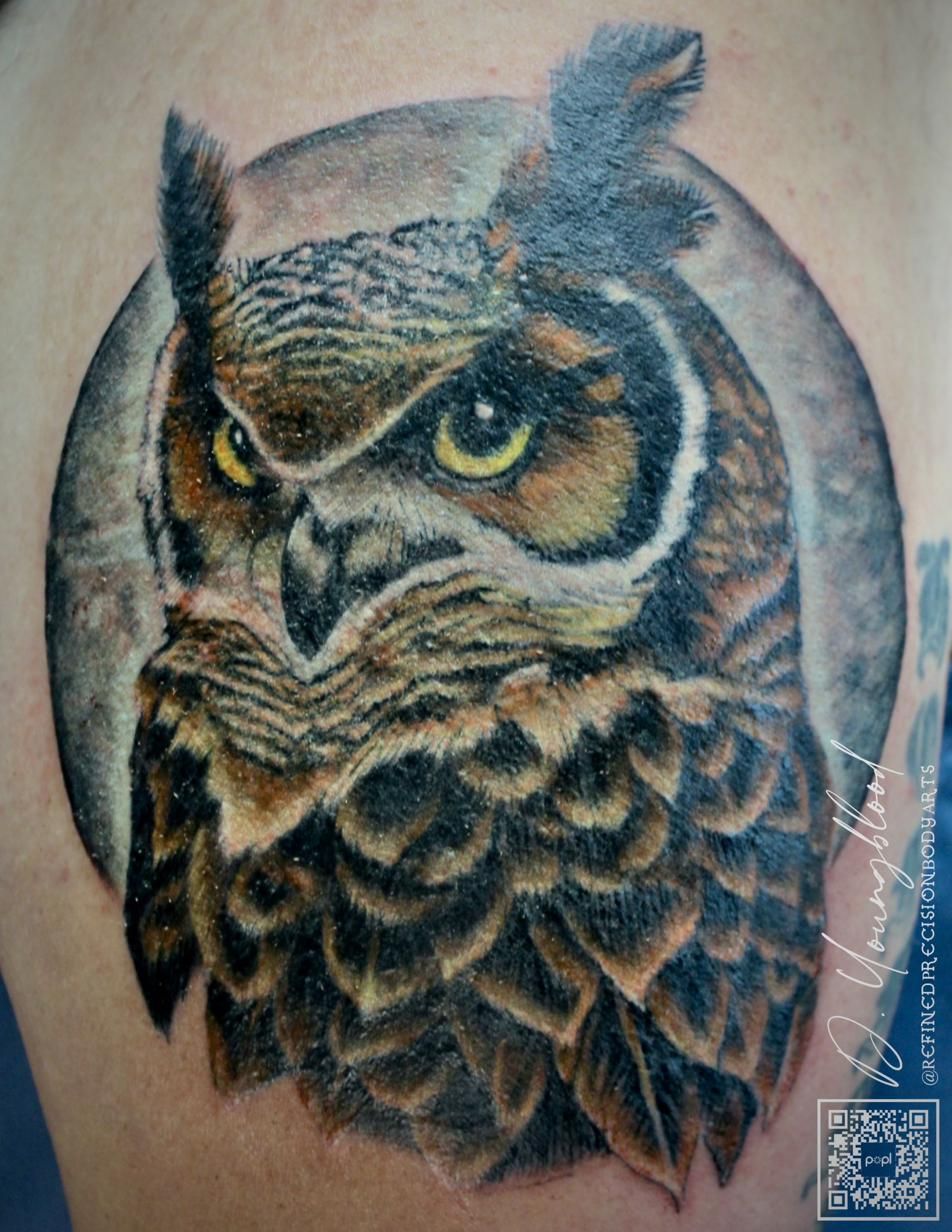 Great horned owl