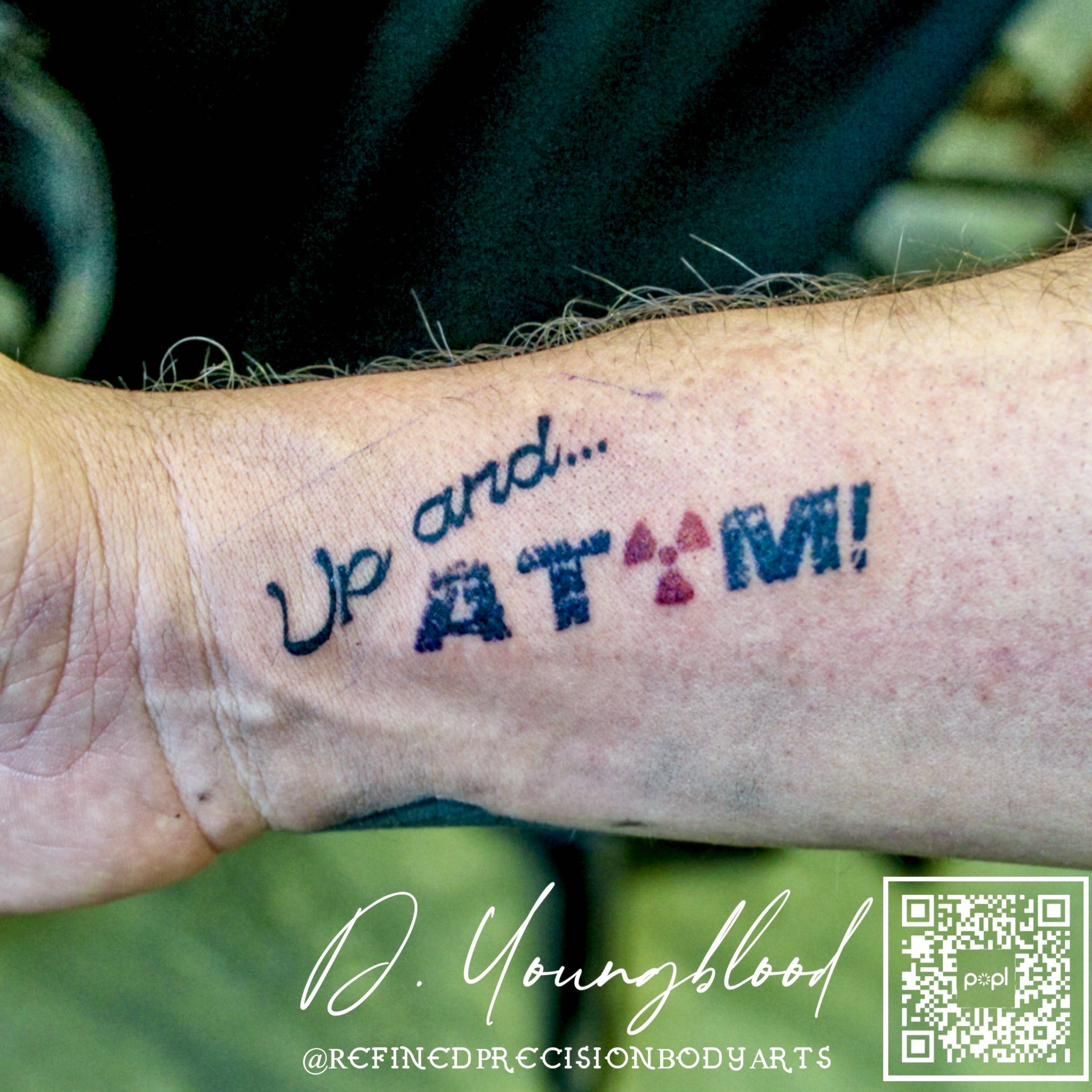 Up and atom
