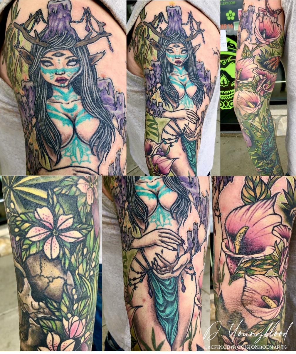 Feral jungle sleeve — view 2