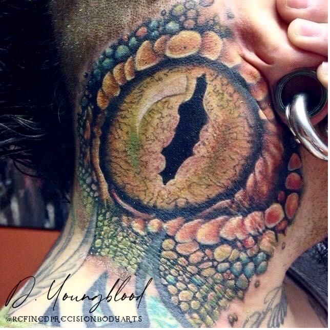 Reptilian eye