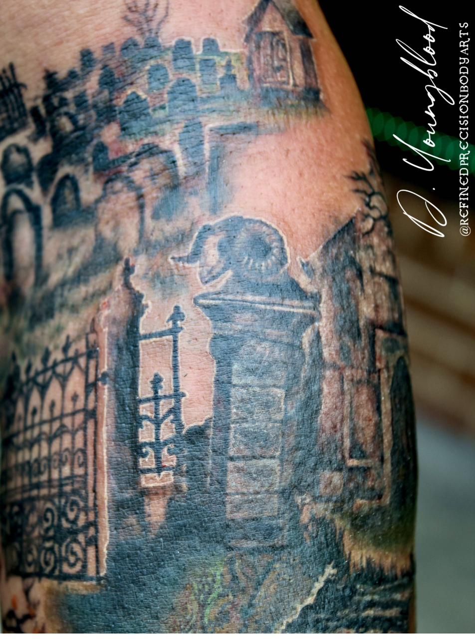 Graveyard sleeve — view 4