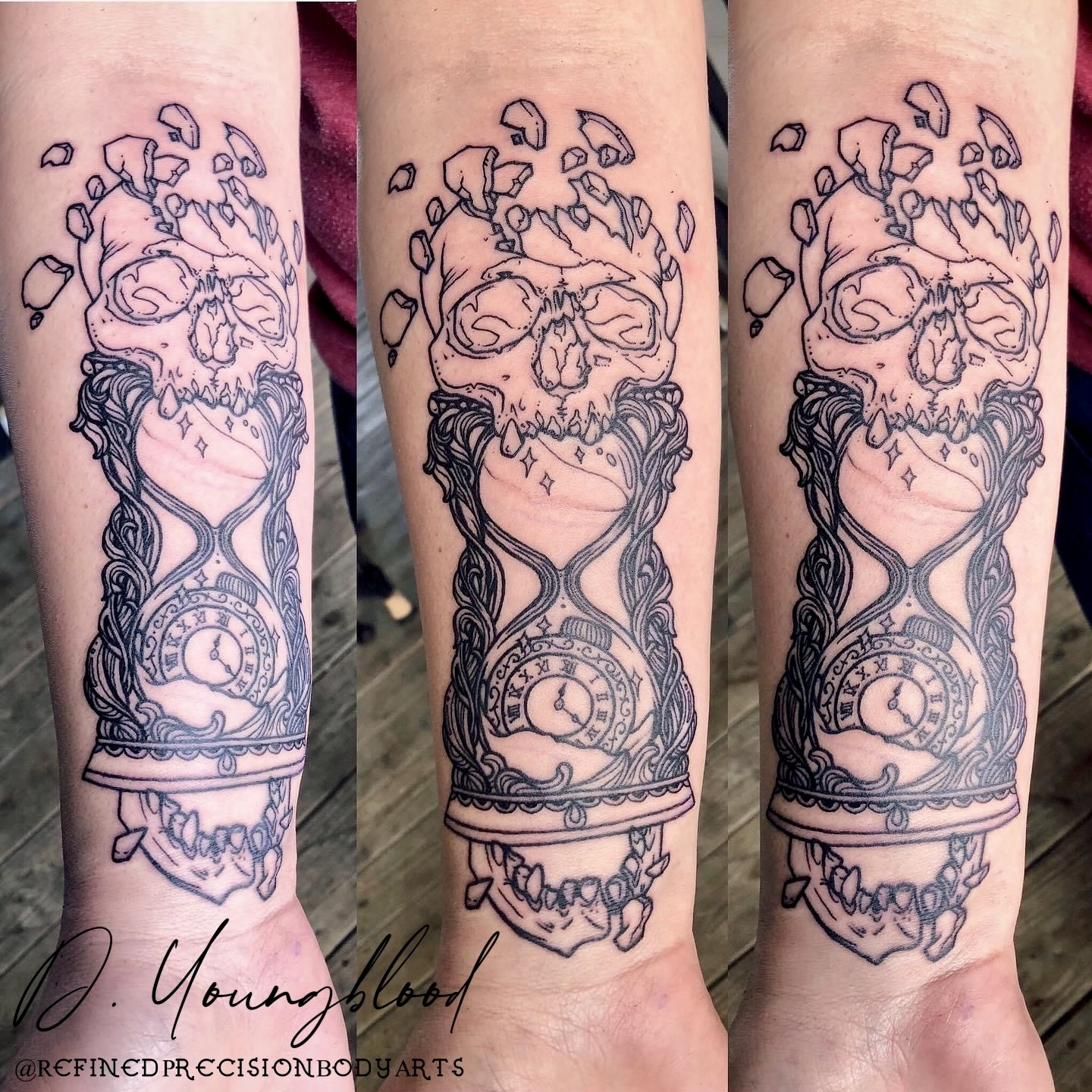 Sacred geometry sleeve — view 2