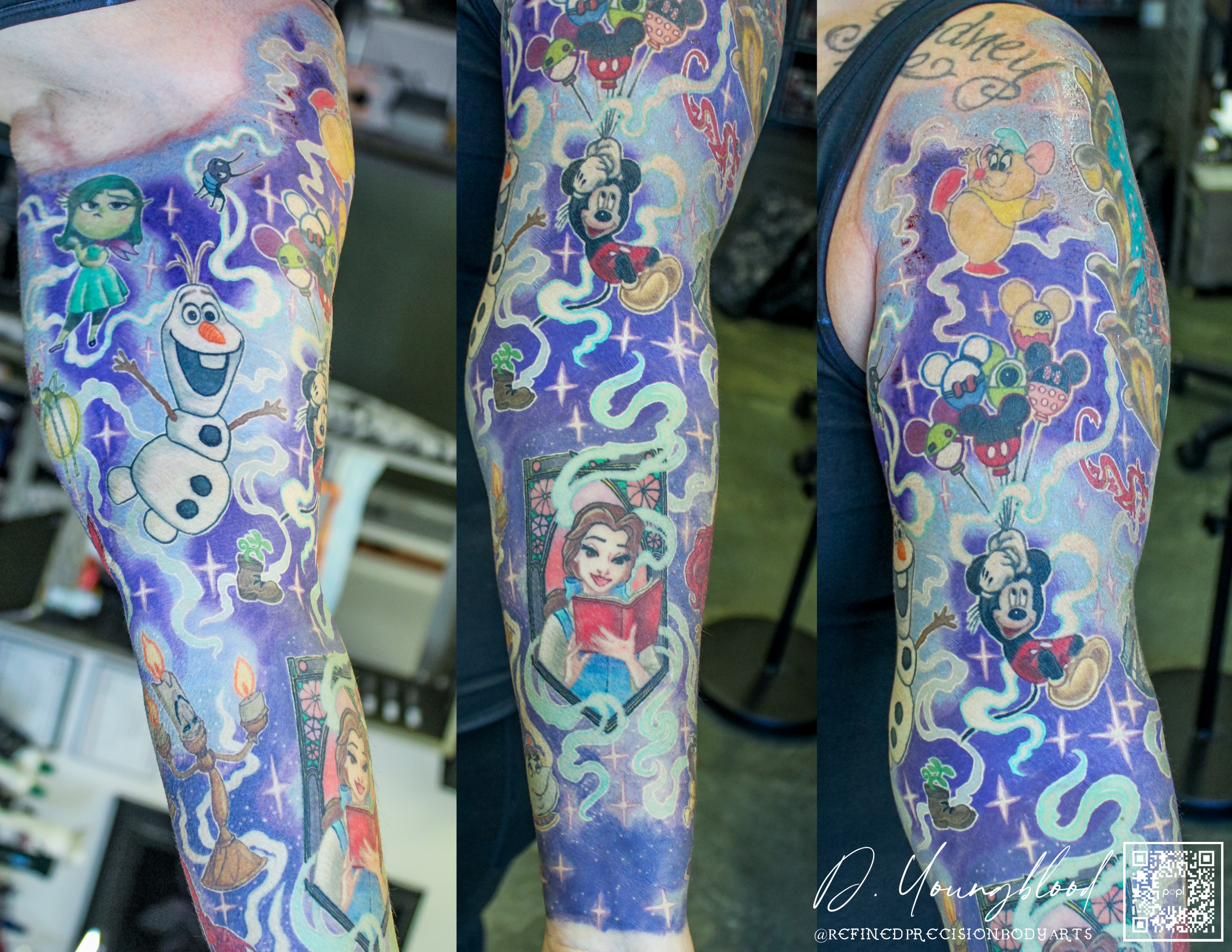 Disney sleeve — view 5