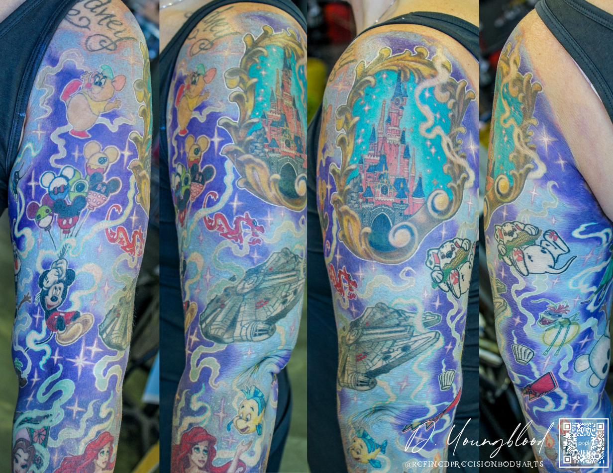 Disney sleeve — view 2