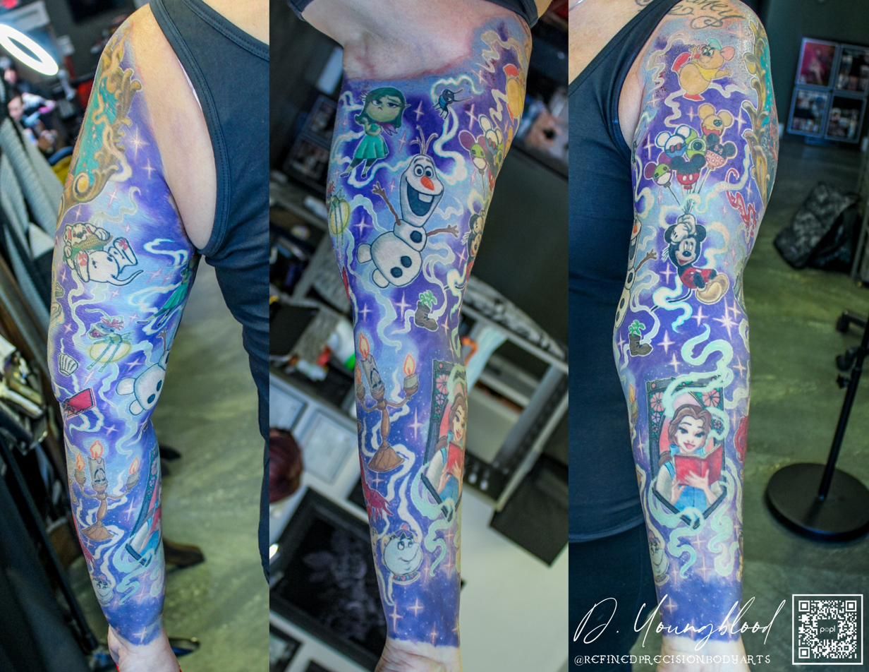Disney sleeve — view 3