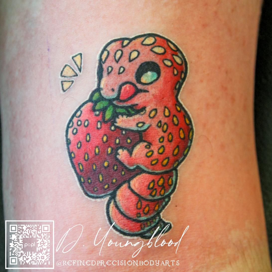 Strawberry gecko