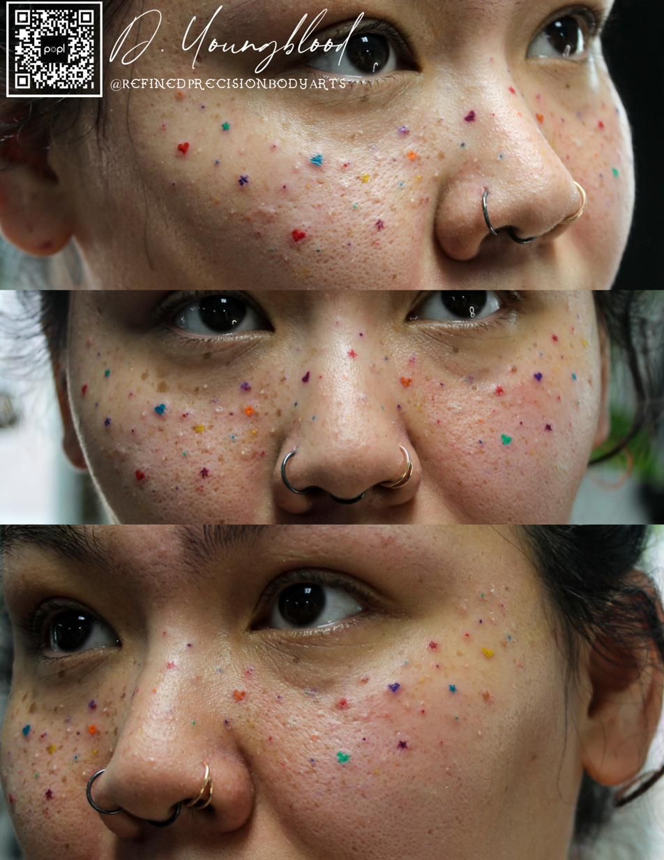 Rainbow freckles