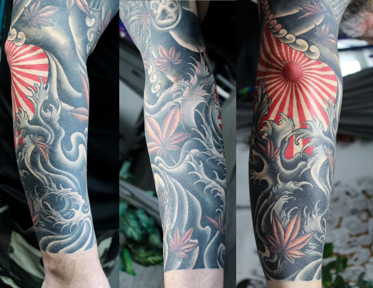 Japanese sleeve
