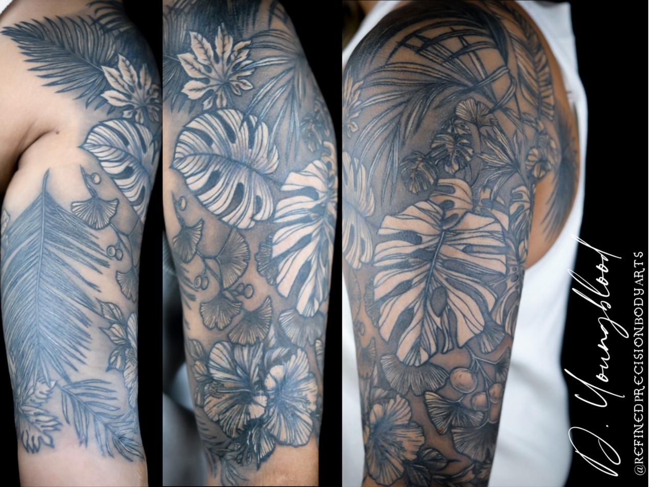 Botanical sleeve