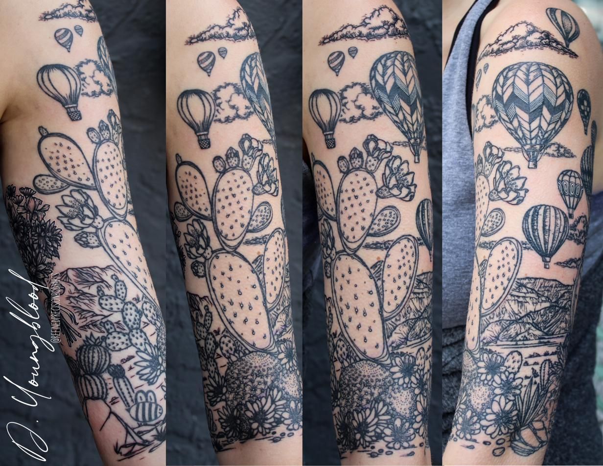 Arizona half sleeve