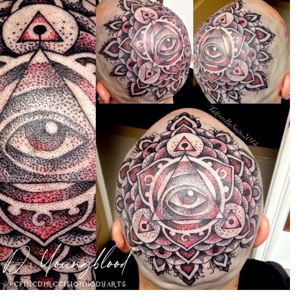 All-seeing eye mandala