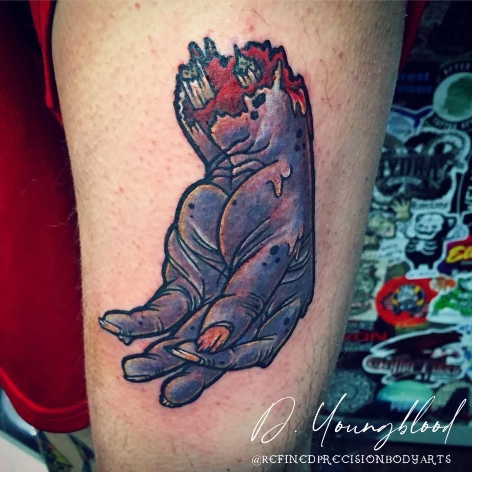 Zombie hand