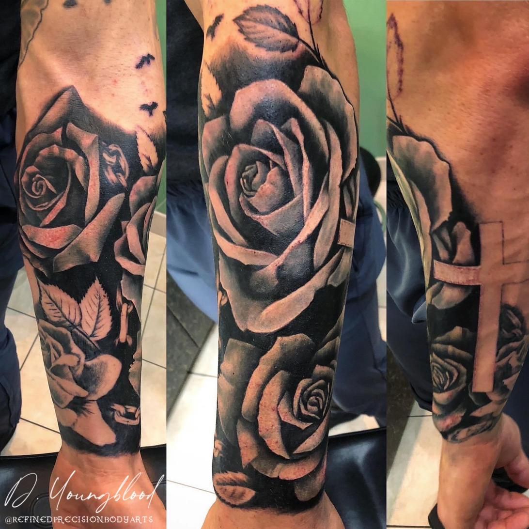 Rose sleeve — view 2