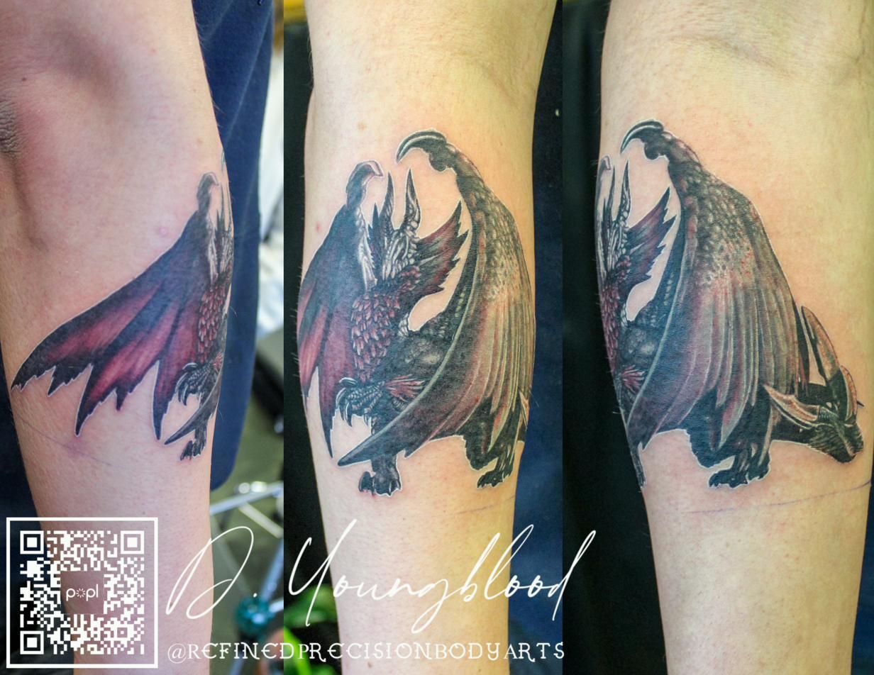 Monster Hunter dragon